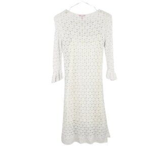 Lily Pulitzer Shauna Crochet and Slip Dress - Size L